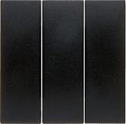 16651606 Клавиши для трехклавишного выключателя цвет: антрацит, матовый B.1/B.3/B.7 Glas Berker