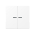 A595KO5WWM А 500 Белый матовый Клавиша 2-я с подсветкой Jung A серия