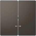 MTN3420-6034 D-life клавиша 2-ная с линзой для led модуля, антрацит Merten