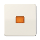 CD590KO CD 500/CD plus Бежевый Клавиша 1-я с/п с оранжевой линзой   Jung