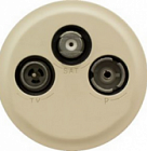 066233 Celiane Лицевая панель розетки TV/FM/SAT, слоновая кость Legrand