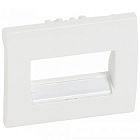 777075 Galea Life Лицевая панель для розетки RJ45 (1 или 2 выхода) или RJ11 2 выхода, белый Legrand