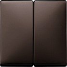 MTN3400-4015 Клавиша 2-ная, коричневыйMerten