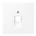 LS969-1UAWWM LS 990 Белая матовая Накладка 1-ой наклонной ТЛФ/комп розетки Jung LS серия