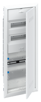 2CPX031398R9999 Шкаф комбинированный  с дверью с вентиляционными отверстиями (5 рядов) 24М UK600 ABB фото