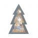 Деревянная фигурка с подсветкой Елочка 20х6,5х29 см NEON-NIGHT 504-025 фото
