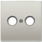 ES2990TV LS 990 Edelstahl Накладка TV-FM розетки Jung LS серия