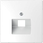 MTN4521-6035 D-life центральная накладка для розетки 1-ной RJ45, бел. лотос Merten