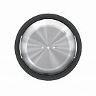 8601.3 CN Клавиша для 1-клав. выкл-й/перекл-й/кнопок линзой подсветки кольцо Стекло чёрное , ABB